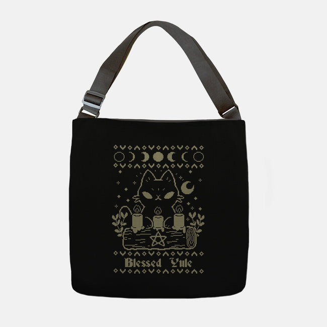 Blessed Yule Sweater-None-Adjustable Tote-Bag-xMorfina