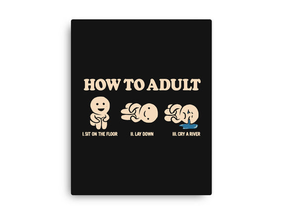 How To Adult