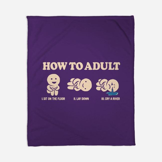 How To Adult-None-Fleece-Blanket-koalastudio