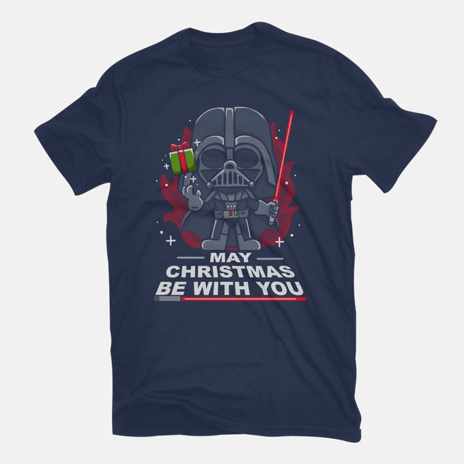 May Christmas Be With You-Mens-Basic-Tee-Vallina84