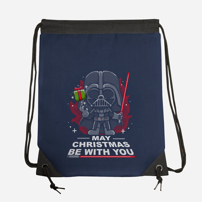 May Christmas Be With You-None-Drawstring-Bag-Vallina84