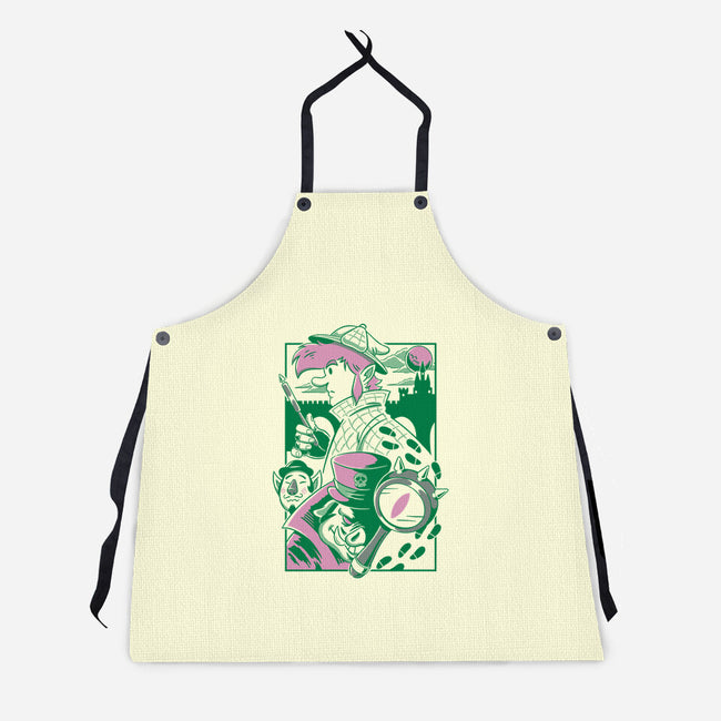 Mysteries Of The Kingdom-Unisex-Kitchen-Apron-Henrique Torres