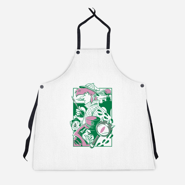 Mysteries Of The Kingdom-Unisex-Kitchen-Apron-Henrique Torres