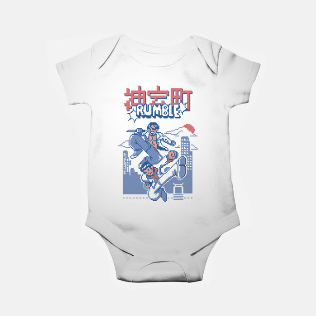 Kamurocho Rumble-Baby-Basic-Onesie-Henrique Torres