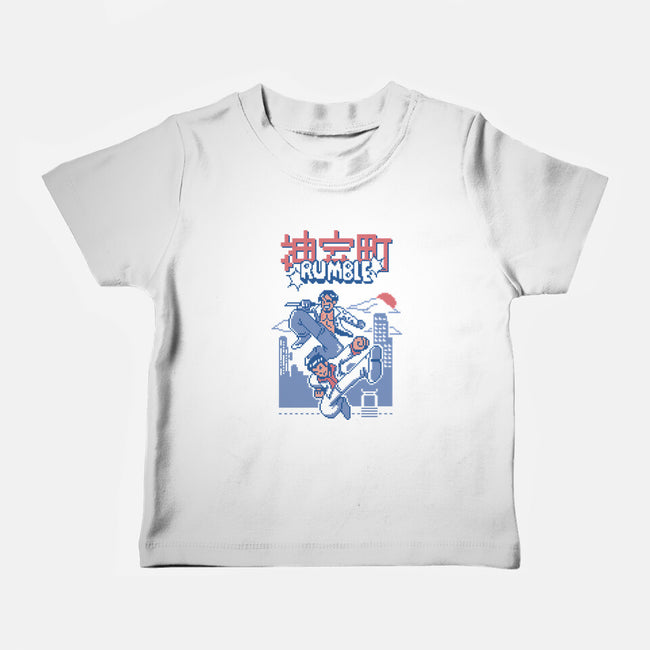 Kamurocho Rumble-Baby-Basic-Tee-Henrique Torres