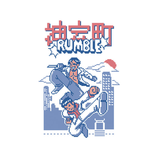 Kamurocho Rumble-Unisex-Baseball-Tee-Henrique Torres