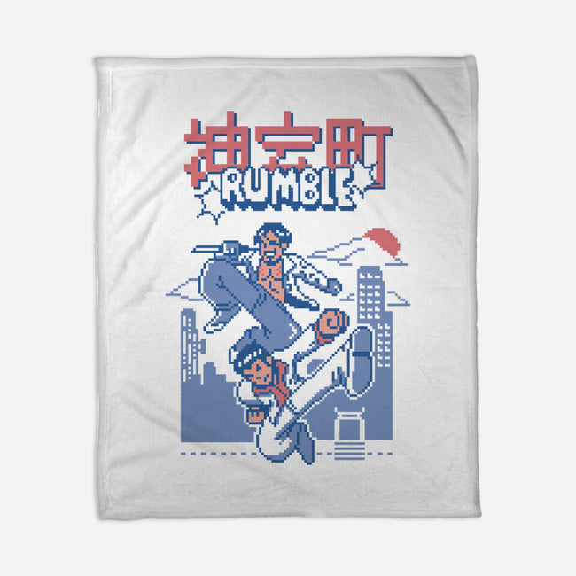 Kamurocho Rumble-None-Fleece-Blanket-Henrique Torres