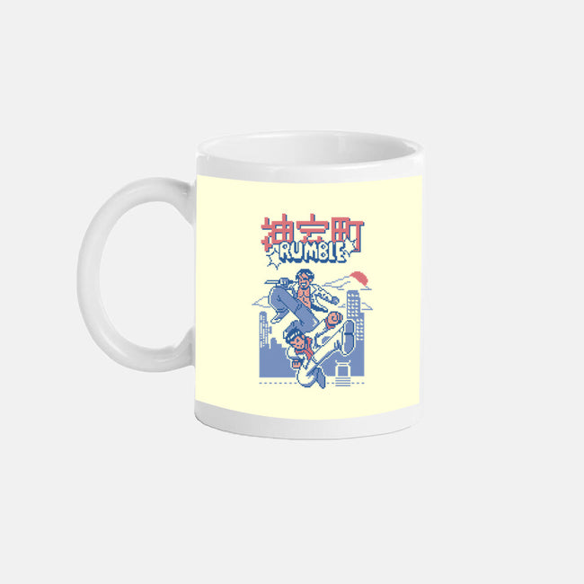 Kamurocho Rumble-None-Mug-Drinkware-Henrique Torres