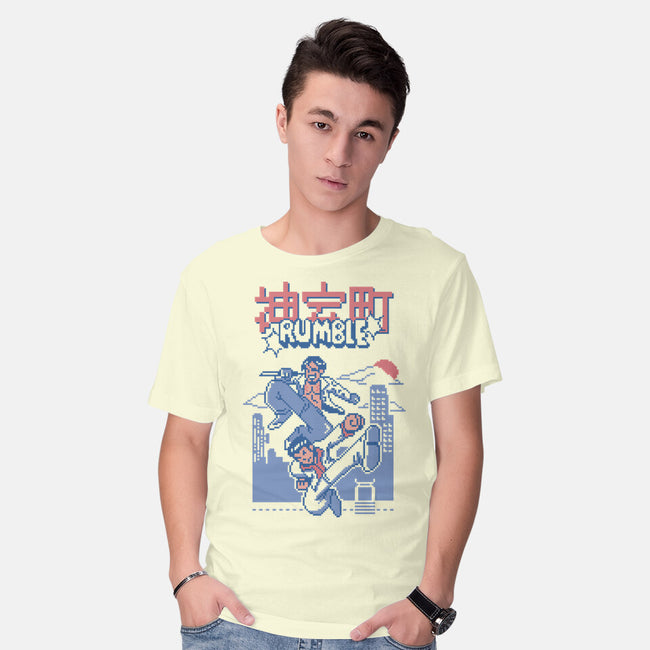 Kamurocho Rumble-Mens-Basic-Tee-Henrique Torres