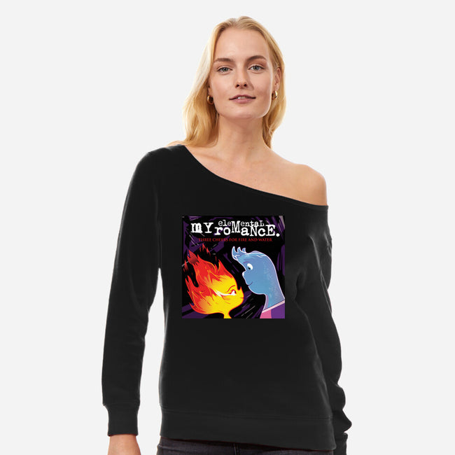 My Elemental Romance-Womens-Off Shoulder-Sweatshirt-jasesa