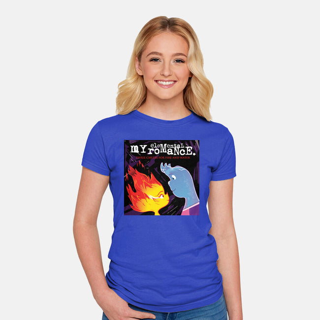 My Elemental Romance-Womens-Fitted-Tee-jasesa