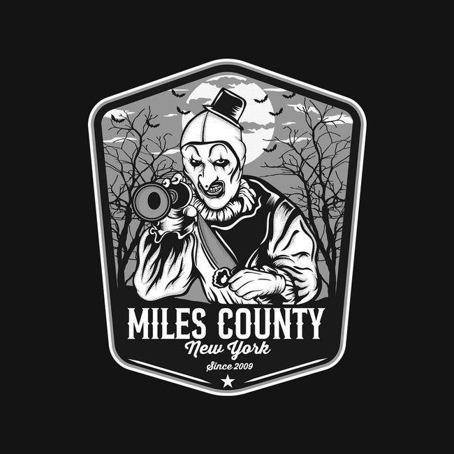 Miles County Badge-Unisex-Crew Neck-Sweatshirt-CarloJ1956