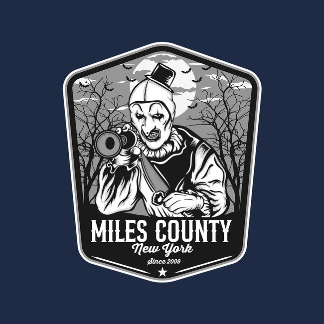 Miles County Badge-None-Removable Cover w Insert-Throw Pillow-CarloJ1956