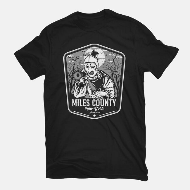 Miles County Badge-Mens-Heavyweight-Tee-CarloJ1956