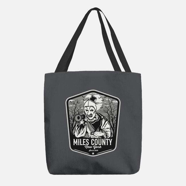 Miles County Badge-None-Basic Tote-Bag-CarloJ1956