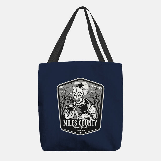 Miles County Badge-None-Basic Tote-Bag-CarloJ1956