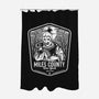 Miles County Badge-None-Polyester-Shower Curtain-CarloJ1956