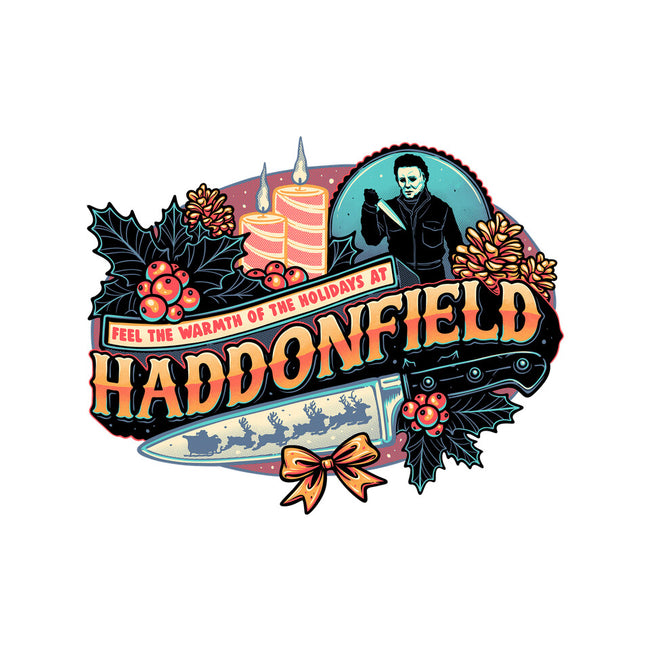 Haddonfield Holidays-Unisex-Pullover-Sweatshirt-glitchygorilla