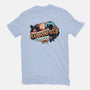 Haddonfield Holidays-Womens-Basic-Tee-glitchygorilla