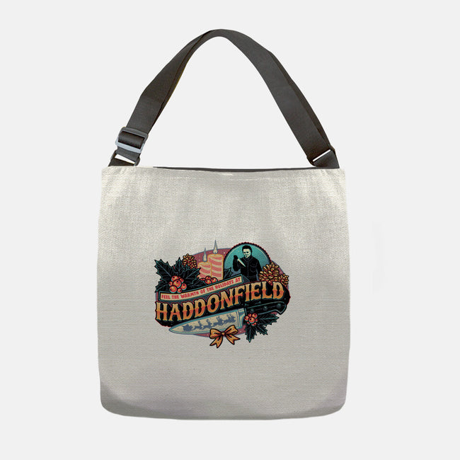 Haddonfield Holidays-None-Adjustable Tote-Bag-glitchygorilla