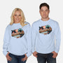 Haddonfield Holidays-Unisex-Crew Neck-Sweatshirt-glitchygorilla