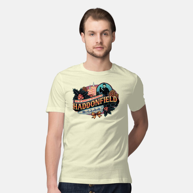 Haddonfield Holidays-Mens-Premium-Tee-glitchygorilla