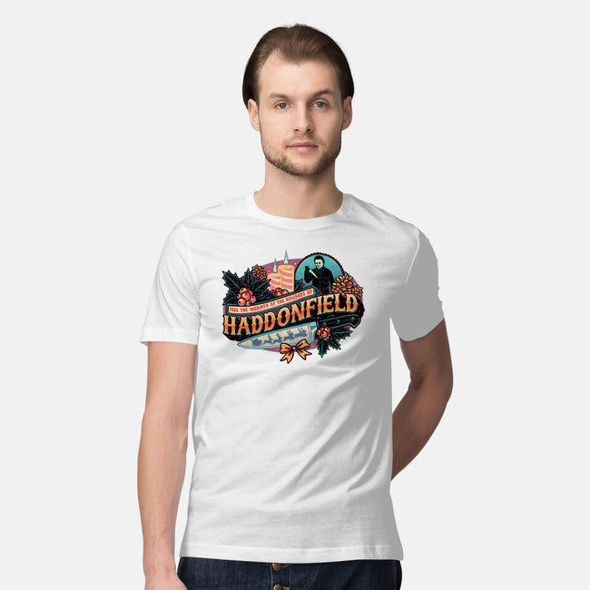 Haddonfield Holidays-Mens-Premium-Tee-glitchygorilla