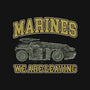 Marines We Are Leaving-Womens-Basic-Tee-rocketman_art