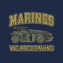 Marines We Are Leaving-None-Polyester-Shower Curtain-rocketman_art