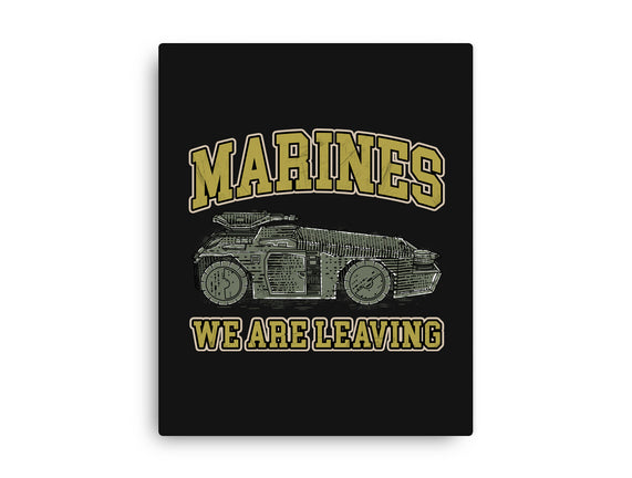 Marines We Are Leaving