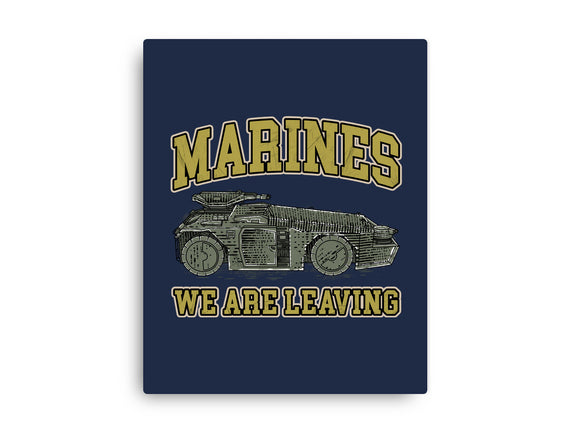 Marines We Are Leaving