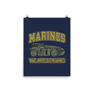 Marines We Are Leaving