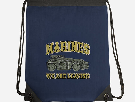 Marines We Are Leaving