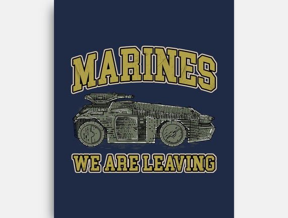 Marines We Are Leaving