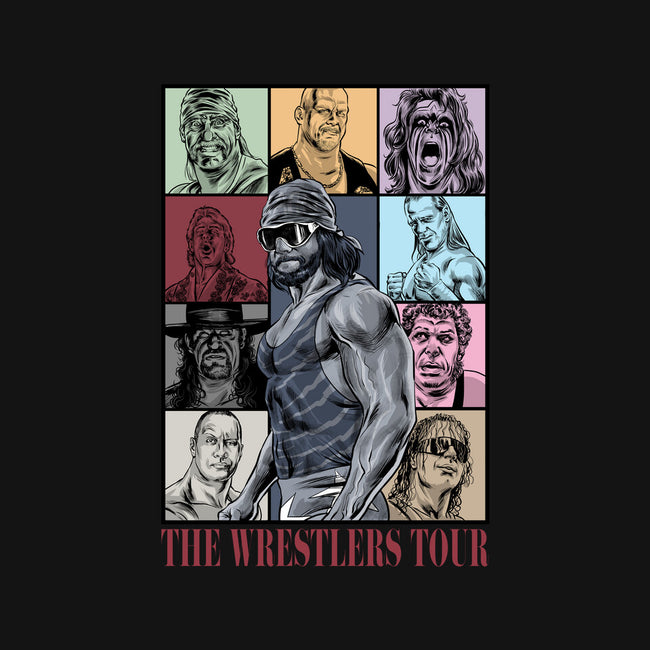 The Wrestlers Tour-Womens-Fitted-Tee-zascanauta