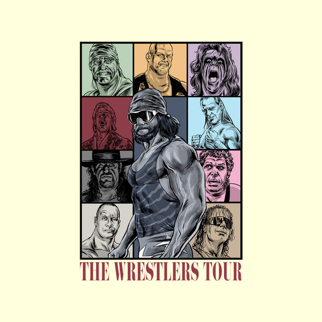 The Wrestlers Tour-None-Stretched-Canvas-zascanauta