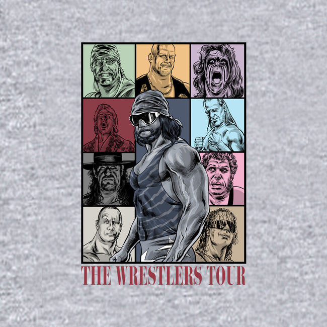 The Wrestlers Tour-Womens-Fitted-Tee-zascanauta