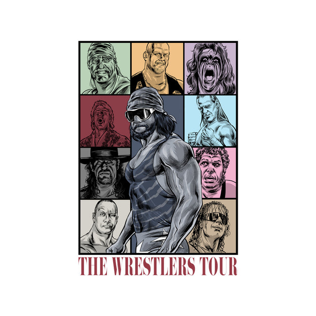 The Wrestlers Tour-Womens-Fitted-Tee-zascanauta