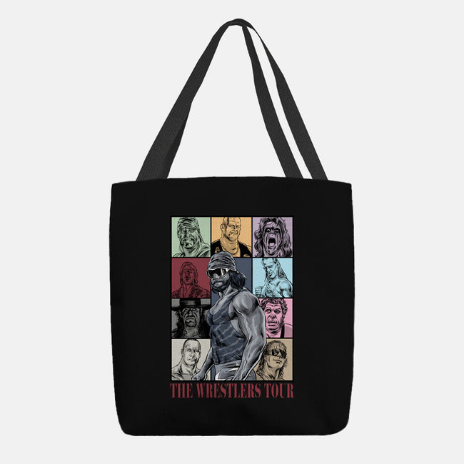 The Wrestlers Tour-None-Basic Tote-Bag-zascanauta