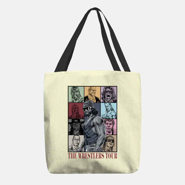 The Wrestlers Tour-None-Basic Tote-Bag-zascanauta