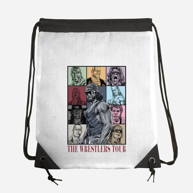 The Wrestlers Tour-None-Drawstring-Bag-zascanauta