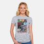 The Wrestlers Tour-Womens-Fitted-Tee-zascanauta