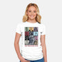 The Wrestlers Tour-Womens-Fitted-Tee-zascanauta