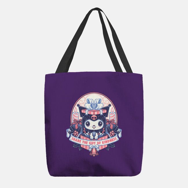 Gift Of Kindness-None-Basic Tote-Bag-glitchygorilla