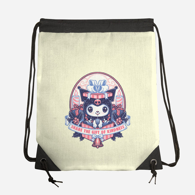 Gift Of Kindness-None-Drawstring-Bag-glitchygorilla