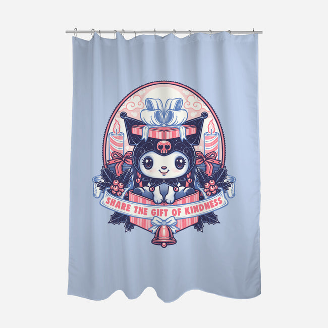 Gift Of Kindness-None-Polyester-Shower Curtain-glitchygorilla