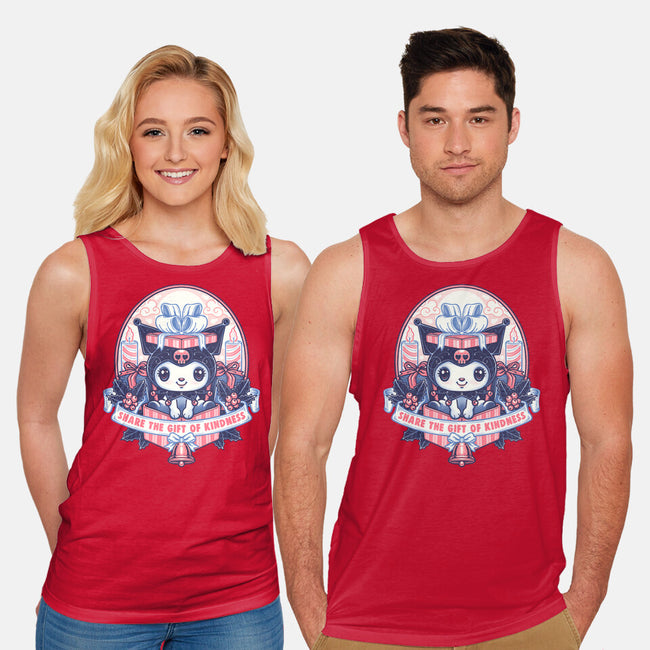 Gift Of Kindness-Unisex-Basic-Tank-glitchygorilla