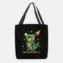 Christmas Tree Rex-None-Basic Tote-Bag-Vallina84