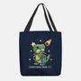 Christmas Tree Rex-None-Basic Tote-Bag-Vallina84