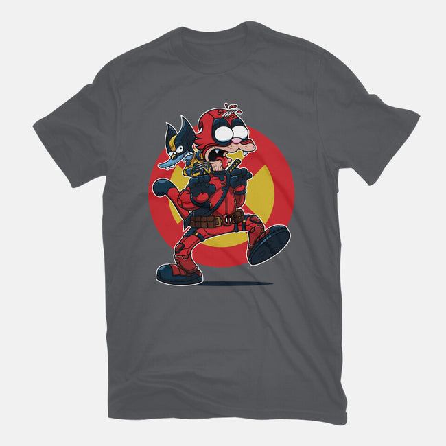 The Wolvie And Dee-Pee Show-Womens-Fitted-Tee-Jc Jows
